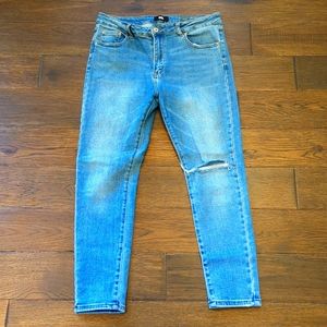 Kohl's Mid-Rise Skinny Blue Jeans